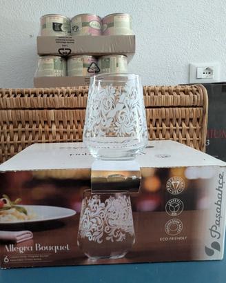 Bicchieri da acqua Pasabahce Allegra Bouquet