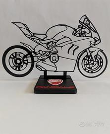 silhouette Ducati panigale