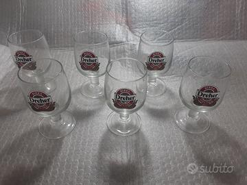 (Sped, Inclusa) BICCHIERI_DREHER- CALICI_"VINTAGE"