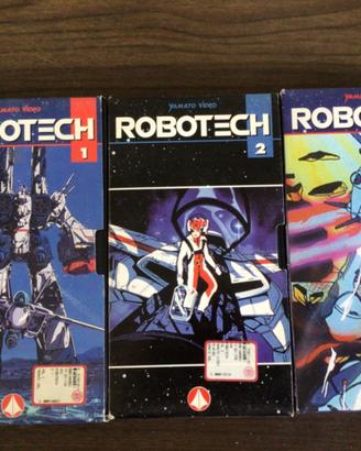 Natale'23 Videocassette anime Robotech Yamatovideo