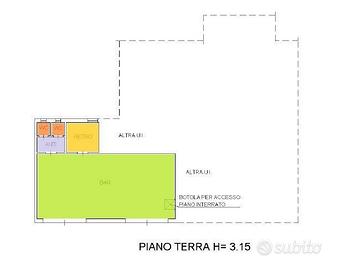 Immobile di 80 m² con 1 locale a San Giovanni in P