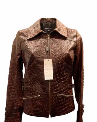 Giacca sartoriale verapelle stampa cocco italy