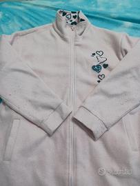 vestaglia in pile bambina taglia 10anni