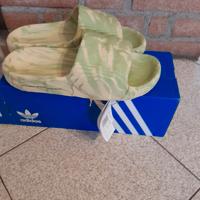 Adidas adilette 22 slide magic lime desert sand