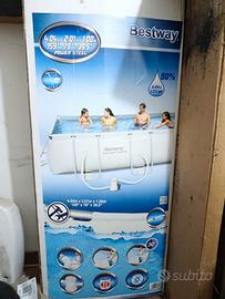 Piscina fuori terra completa