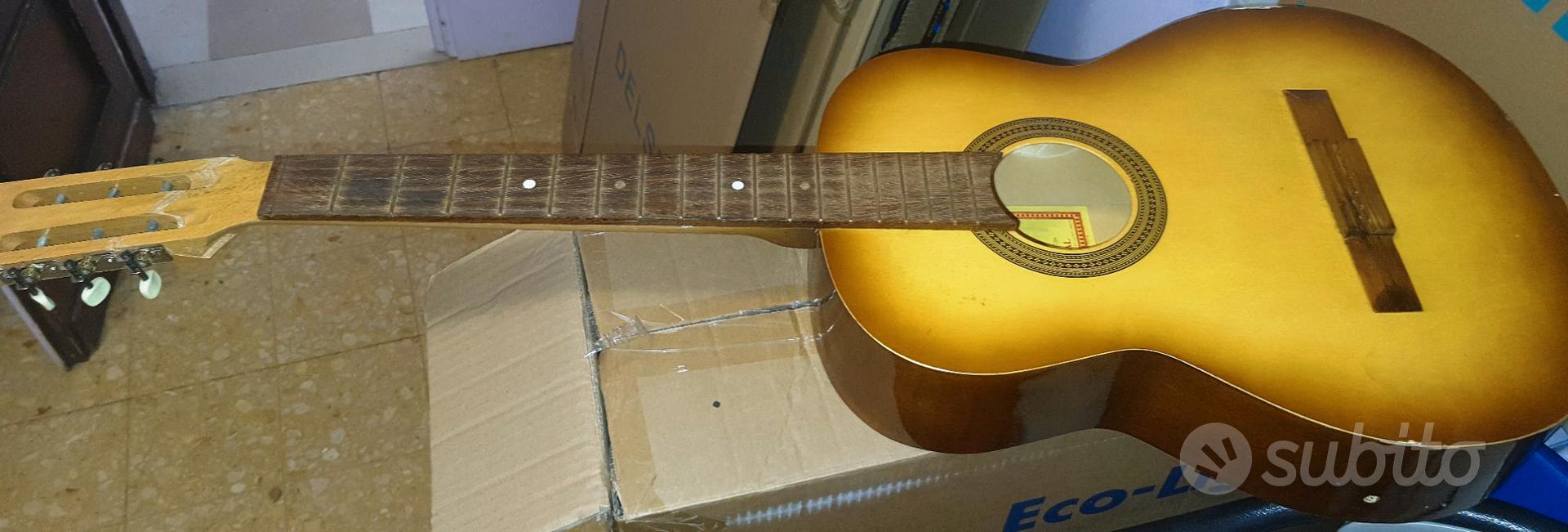 Chitarra Classica Mad About CLG1-44-PACK | Full Size Per Bambini E Principianti | Corde In Nylon E Custodia Inclusa | Accessori Essenziali