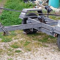 carrello portabarca moto