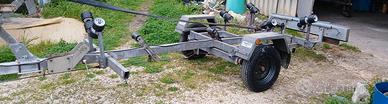 carrello portabarca moto