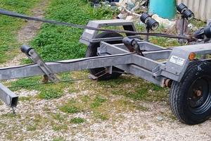 carrello portabarca moto