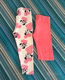 Lotto 2 Leggings Bimba 18-24 mesi (Sinsay Disney M