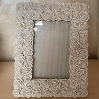 Cornice portafoto con rose