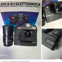 Leica R3 elettronica+ obiettivi