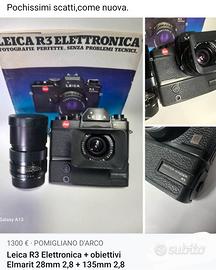 Leica R3 elettronica+ obiettivi