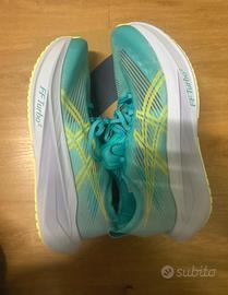 Scarpe nuove running asics megablast n.45