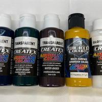 colori CREATEX vendibili ance sfusi