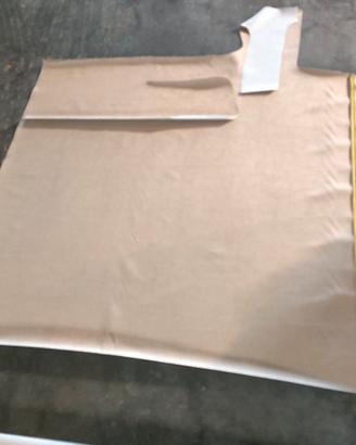 tessuto in Alcantara beige 