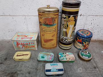contenitori vintage vari 