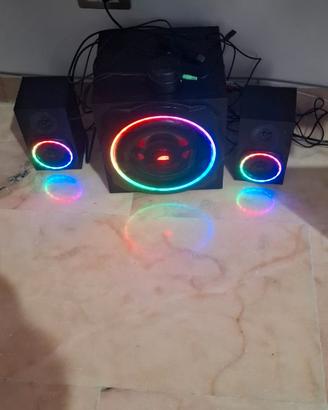 Casse RGB Speedlink 2.1 da 120 Watt