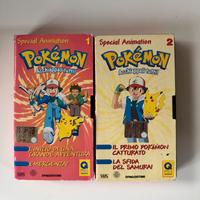 2 VHS Pokémon Special Animation DeAgostini