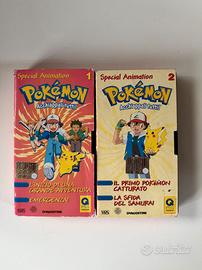 2 VHS Pokémon Special Animation DeAgostini