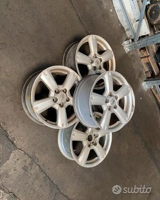 Cerchi in lega da R 17 pollici Toyota Rav 4 2007