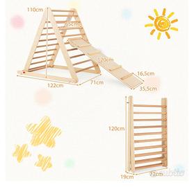 Triangolo a Gradini, Scala Giochi Arrampicata