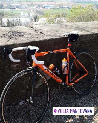 Bicicletta da corsa FRW alluminio/carbonio