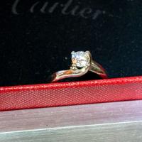 Solitario Diamante F color