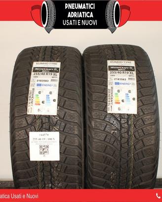 2 Gomme NUOVE 255 40 R 19 Kumho SPED GRATIS