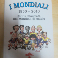 I mondiali 1930 2010 stola illustrata dei mondiali