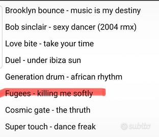 ultimo stock 33 giri Mix Dance anni 2000