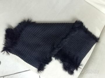 sciarpona con pelo intorno