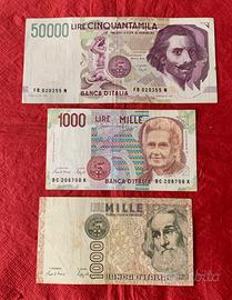 Banconote 💶 della nostra lira