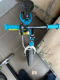 Bicicletta senza pedali Btwin decathlon azzurro