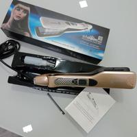 piastra per capelli  a vapore 