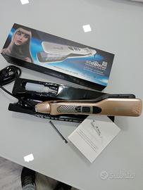 piastra per capelli  a vapore 