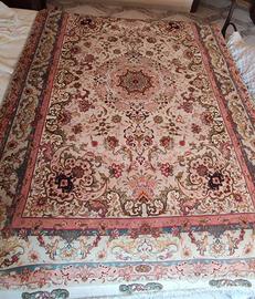 tappeto persiano tabriz 80 R