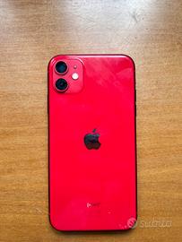 iPhone 11 64GB Rosso ottiime condizioni