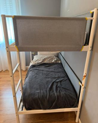 Letto a castello in ferro