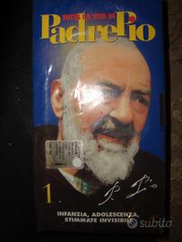 Videocassetta Vhs Padre Pio 41 minuti Confezionata