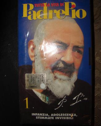 Videocassetta Vhs Padre Pio 41 minuti Confezionata