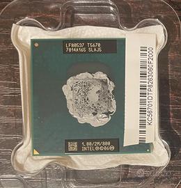 Cpu per notebook T5670  1,8GHz core 2 duo socket P