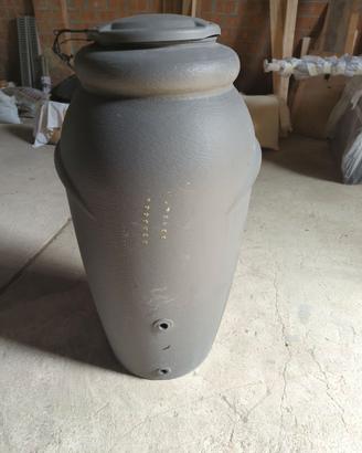 Bidone Fioriera raccolta acqua Piovana 210 litri