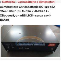 Distributore alimentatore caricabatteria Arsilicii