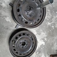 cerchioni  fiat panda 169 e asta porta pneumatici