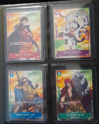 Lotto carte one piece