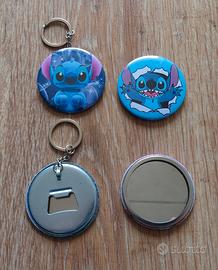 Stitch specchio+ apribottiglie portachiavi 