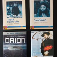 Lotto DVD cofanetti serie TV vintage.