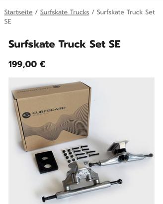 curfboard Trucks surfskate 