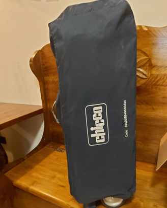 Lettino campeggio Chicco,materasso e trapunta